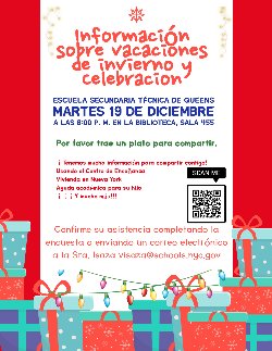 Winter Celebration - Spanish